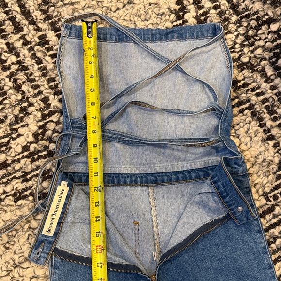 Stoned Immaculate jean genie jumpsuit - Picture 5 of 7